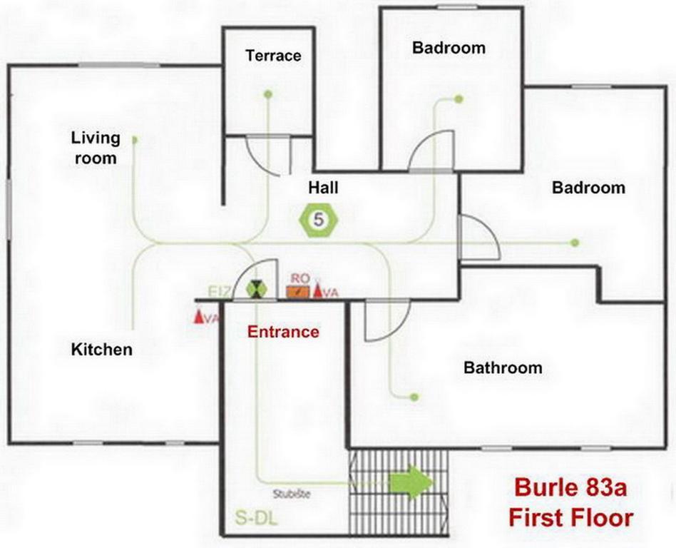Burle Apartment With Free Private Parking Медулин Екстериор снимка